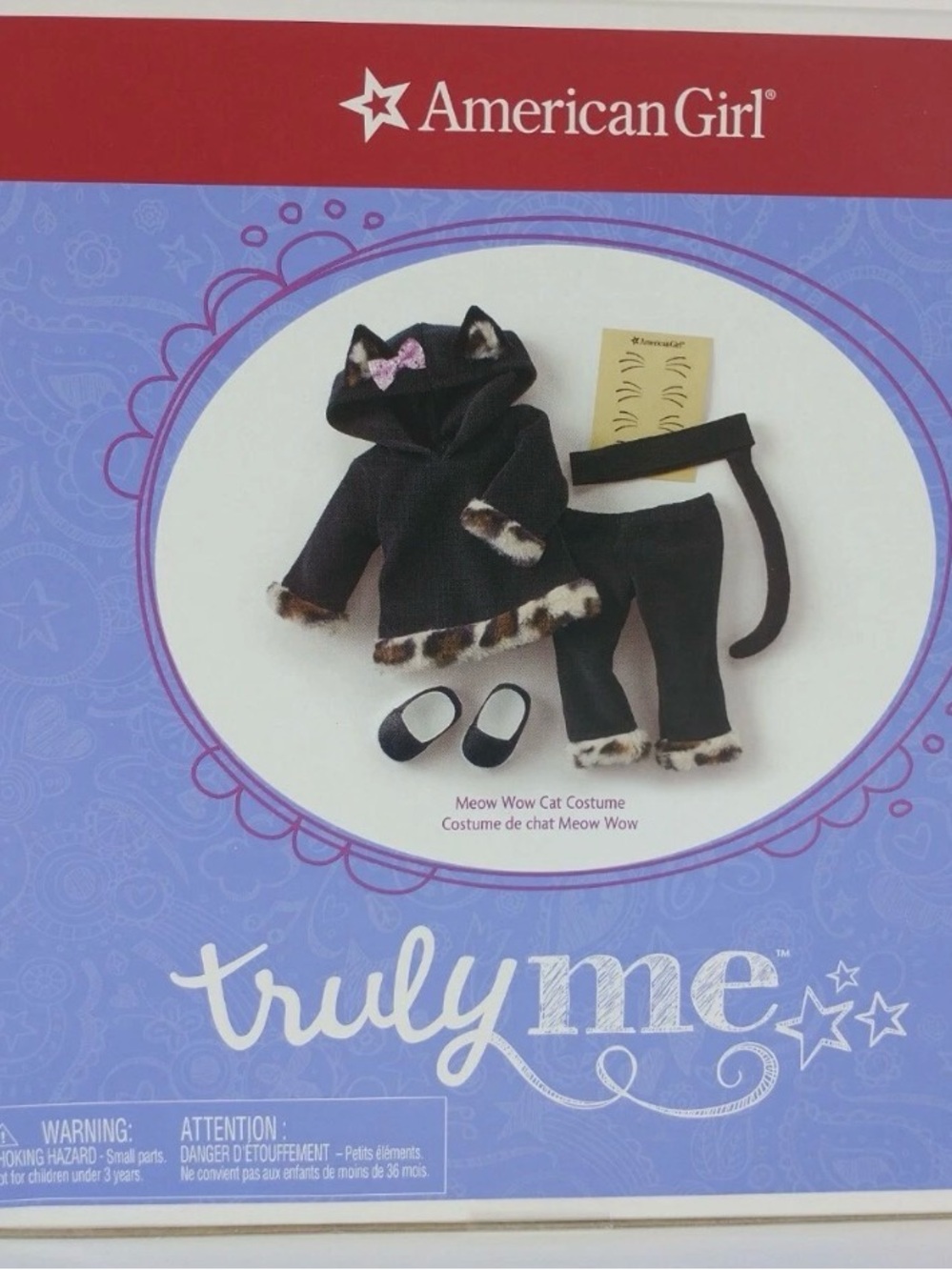 American Girl Meow Wow Cat Costume Truly Me